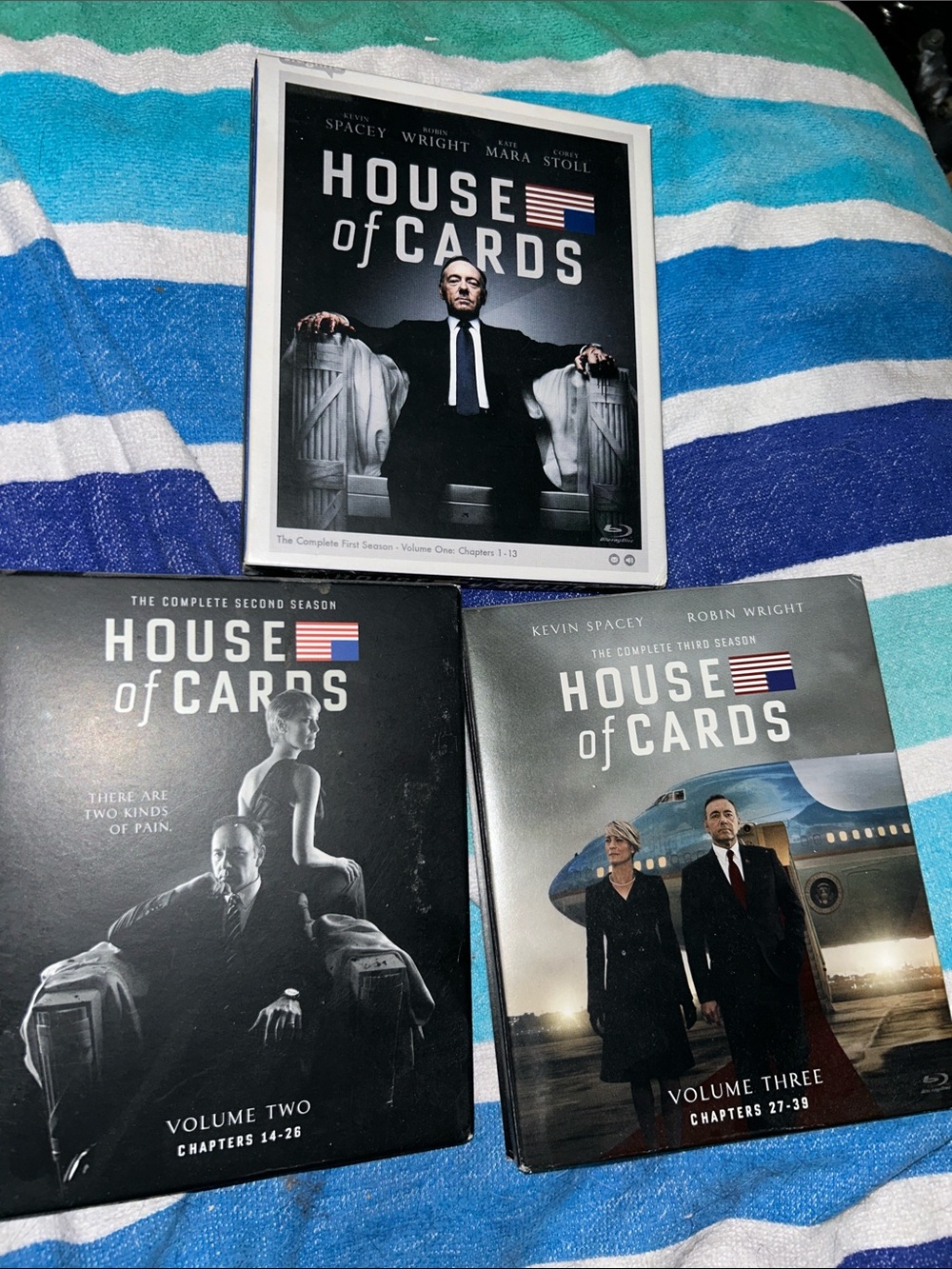 House of Cards DVD Box Set - season 1-3